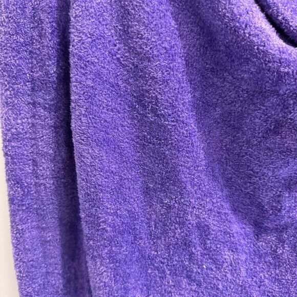 Athleta Cuddle Up Cozy Sweater Purple Cowl Neck Long Sleeve Pullover Size Medium - Picture 2 of 7